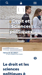 Mobile Screenshot of droit1.univ-nantes.fr