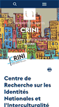 Mobile Screenshot of crini.univ-nantes.fr