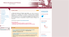 Desktop Screenshot of msh.univ-nantes.fr